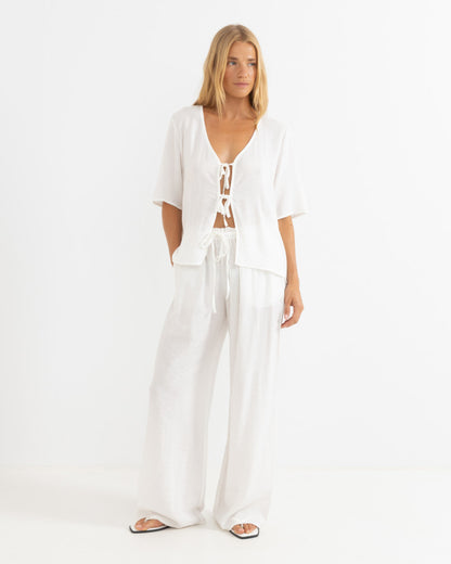 AIRLIE BEACH PANT white
