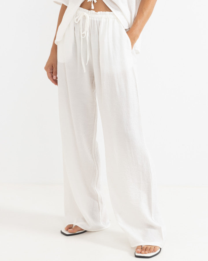 AIRLIE BEACH PANT white