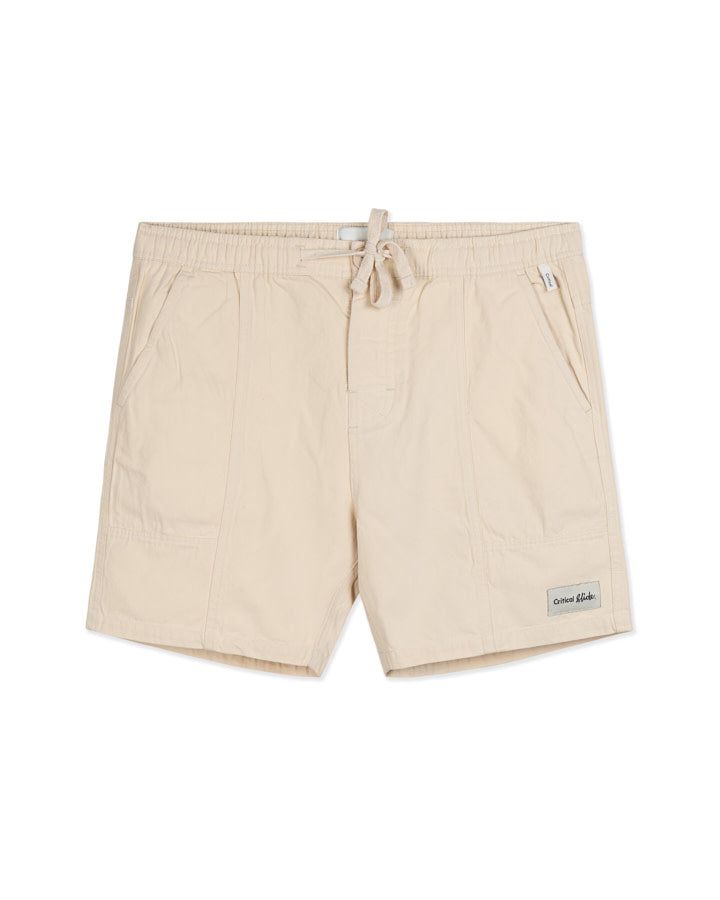 ALL DAY CANVAS SHORT ecru
