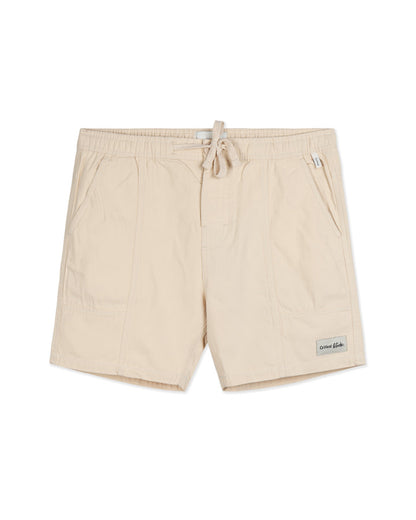 ALL DAY CANVAS SHORT ecru