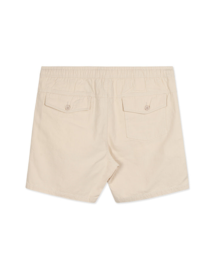 ALL DAY CANVAS SHORT ecru