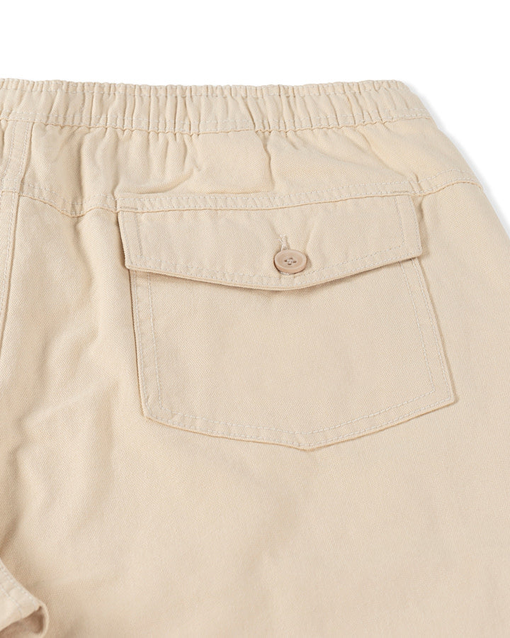 ALL DAY CANVAS SHORT ecru