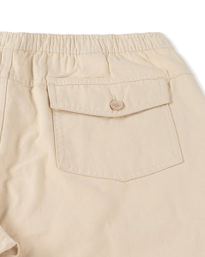 ALL DAY CANVAS SHORT ecru