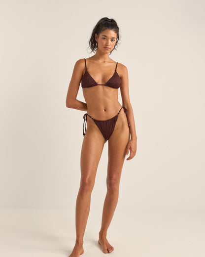 AMAZON GATHERED TIE SIDE ITSY PANT