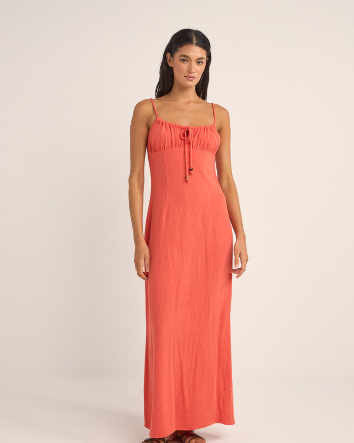 AUSTIN GATHERED MAXI DRESS