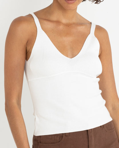 BAILEY KNIT TANK WHITE