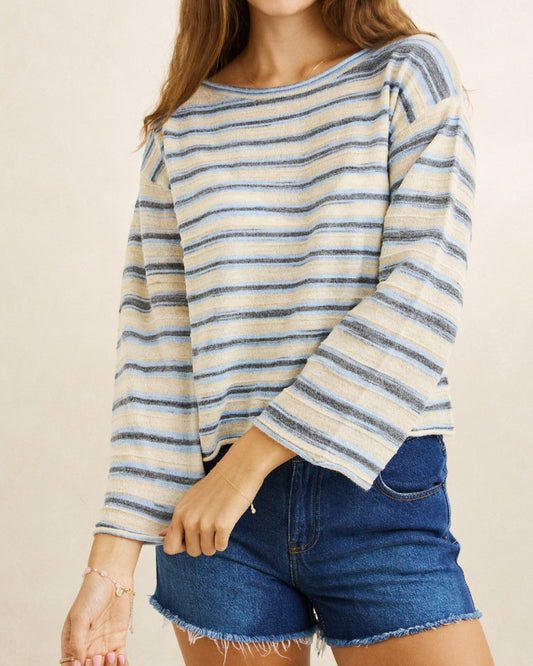 BELLE KNIT blue