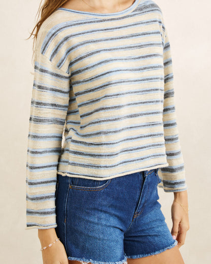BELLE KNIT blue