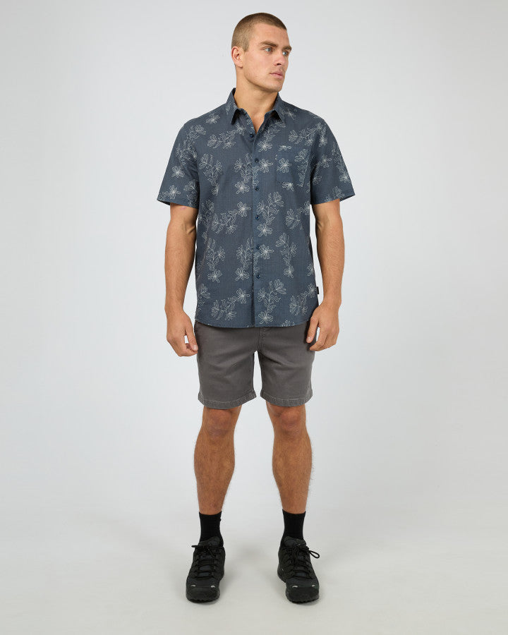 BLACKGATE S/S SHIRT navy