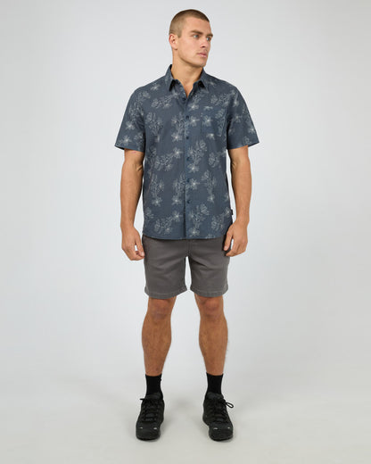 BLACKGATE S/S SHIRT navy