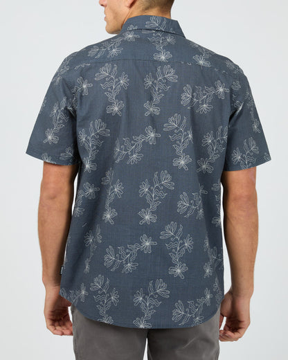 BLACKGATE S/S SHIRT navy