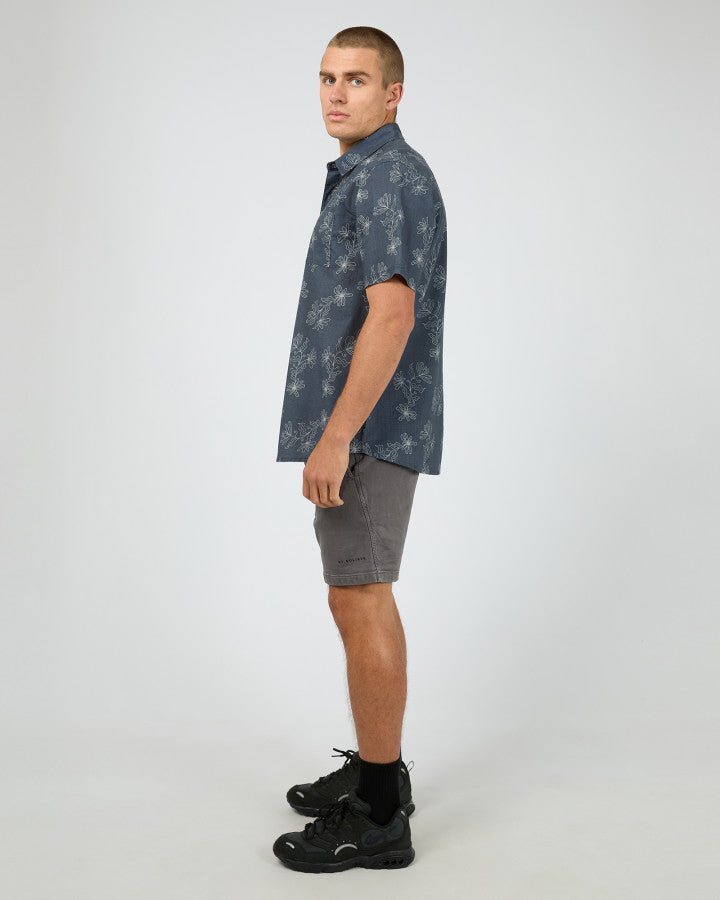 BLACKGATE S/S SHIRT navy