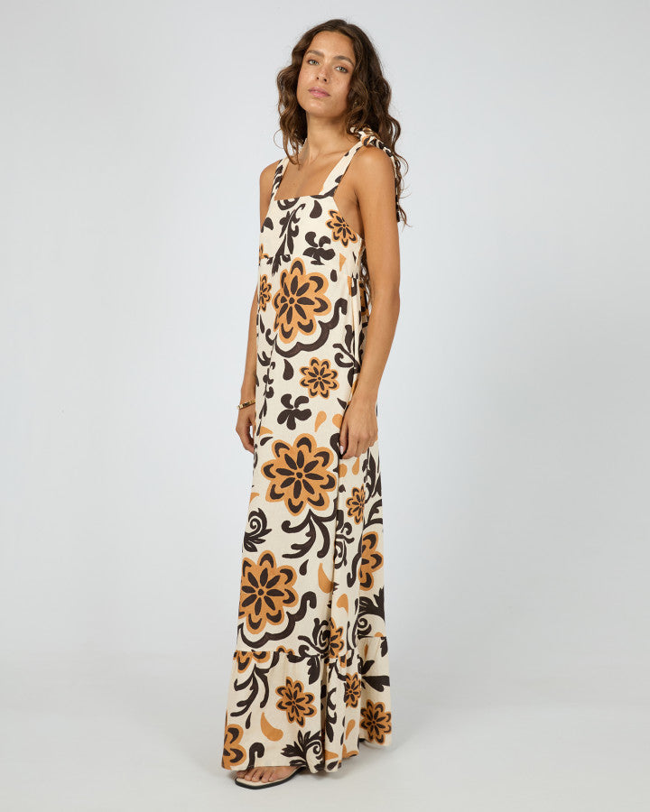 BLOOM MAXI DRESS print