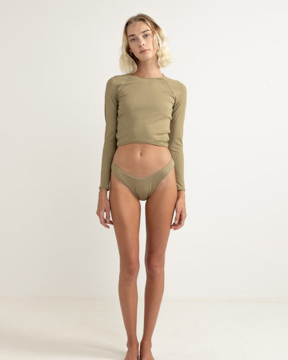 BONSAI RIB LS SURF SHIRT sage