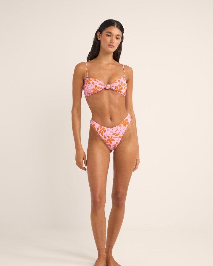 BORA BORA KNOTTED BANDEAU TOP