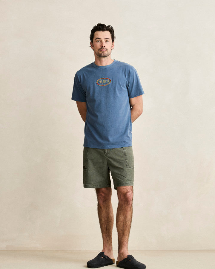 BOTANICA VINTAGE SS T-SHIRT navy