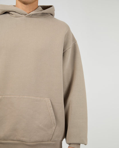 BOX HOODIE cement