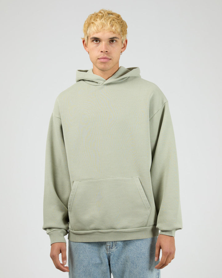 BOX HOODIE sage