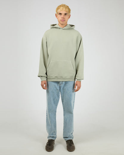 BOX HOODIE sage