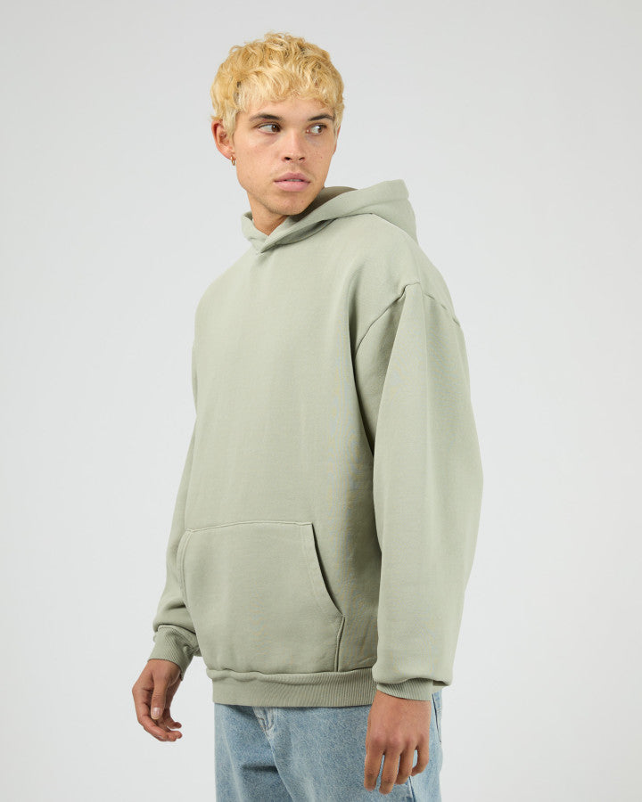 BOX HOODIE sage