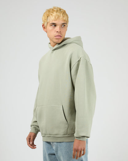 BOX HOODIE sage