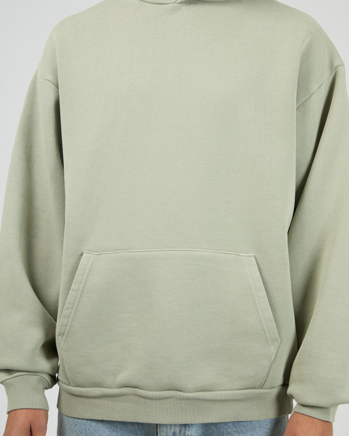 BOX HOODIE sage