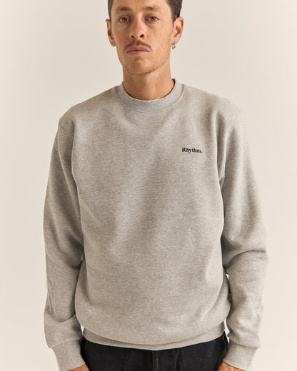 BRAND FLEECE CREW