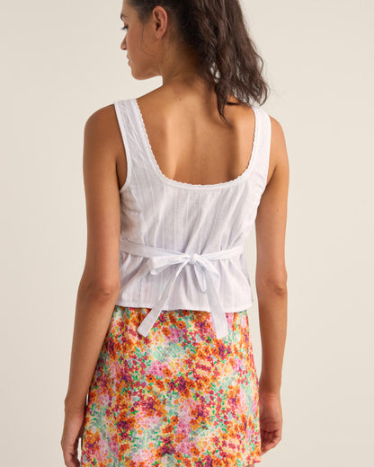 BRIGHTON BUTTON FRONT TOP