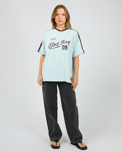 BROOKLYN SPORTS TEE light blue