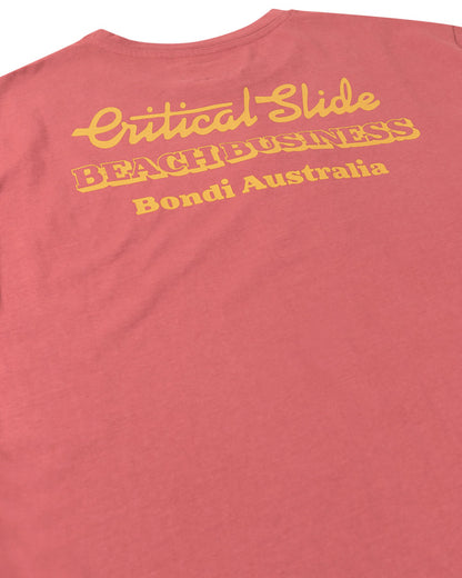 BUSINESS TEE red