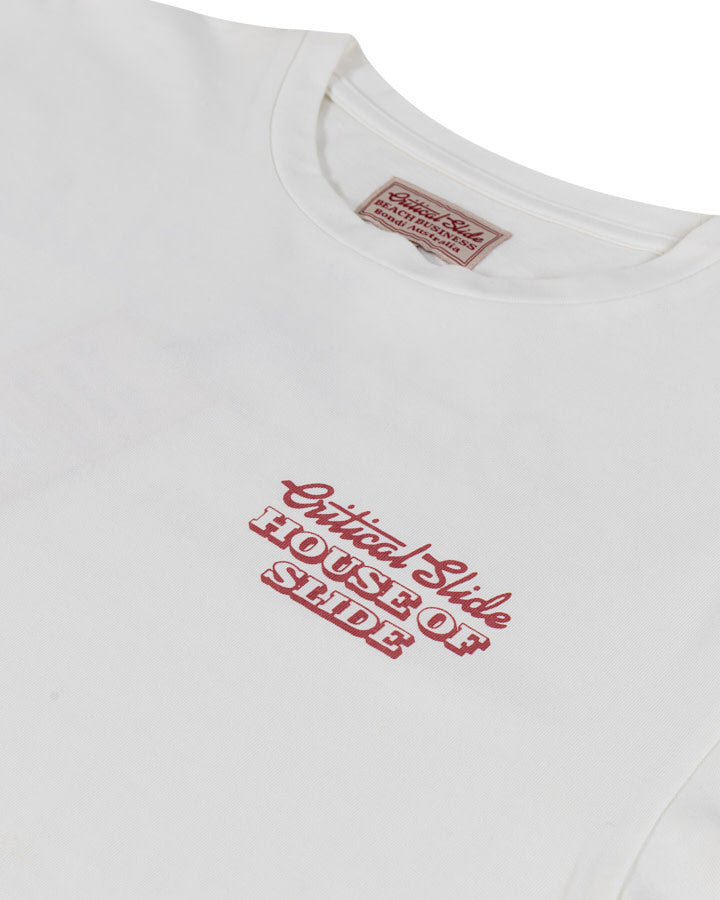 BUSINESS TEE white