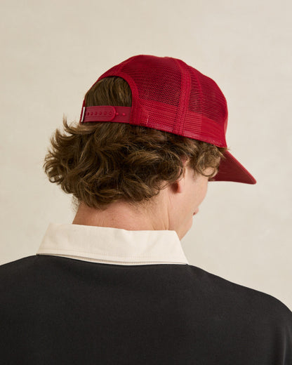 CACTUS TRUCKER CAP red