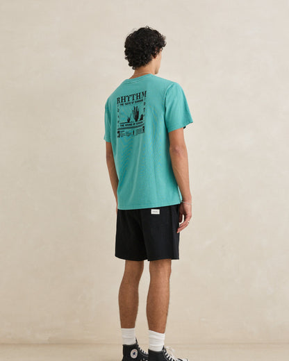 CACTUS VINTAGE SS T-SHIRT wasabi