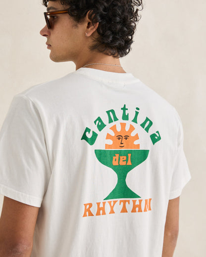 CANTINA SS T-SHIRT vintage white