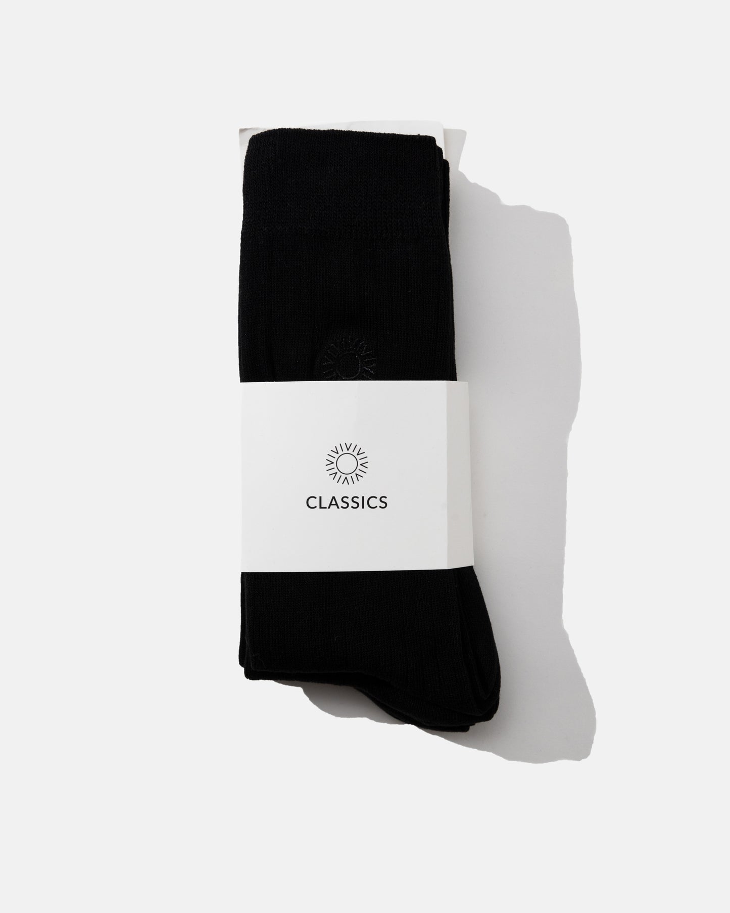 CLASSIC 3-PACK SOCKS BLACK