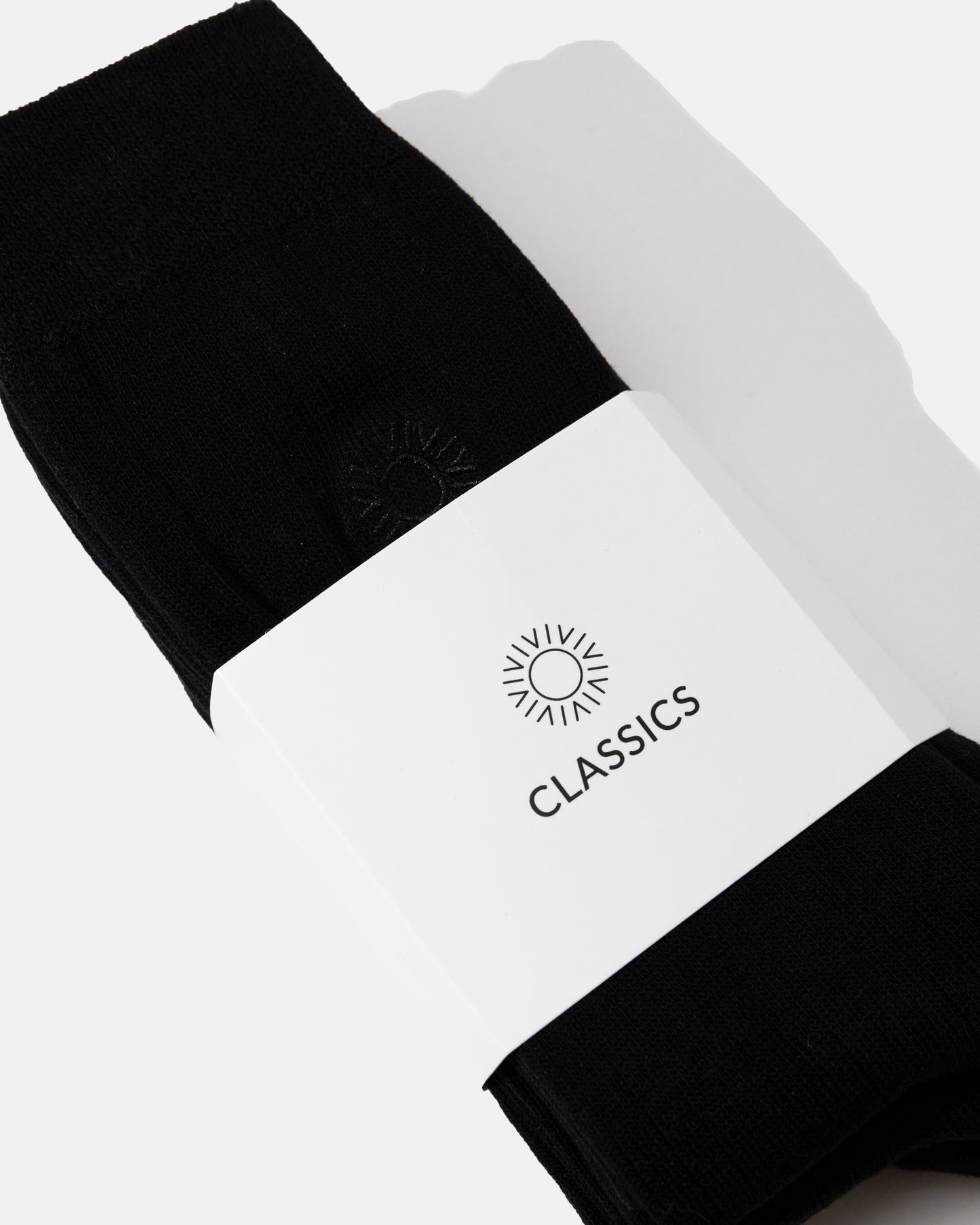 CLASSIC 3-PACK SOCKS BLACK