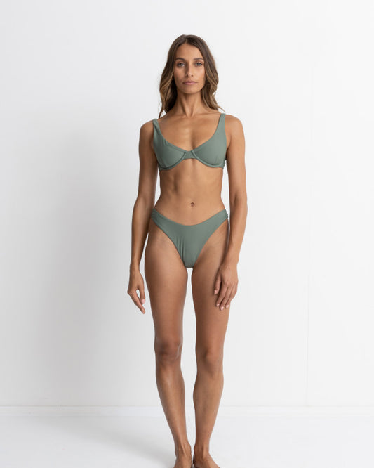 CLASSIC HI CUT PANT OLIVE