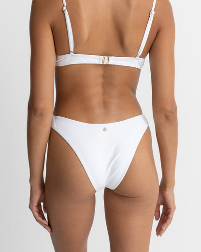 CLASSIC HI CUT PANT  WHITE