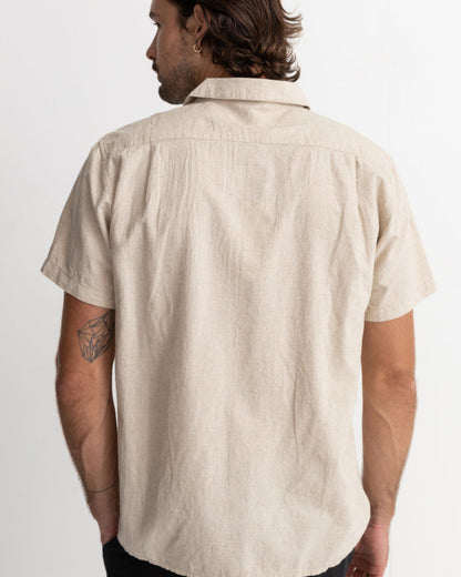 CLASSIC LINEN SS SHIRT sand