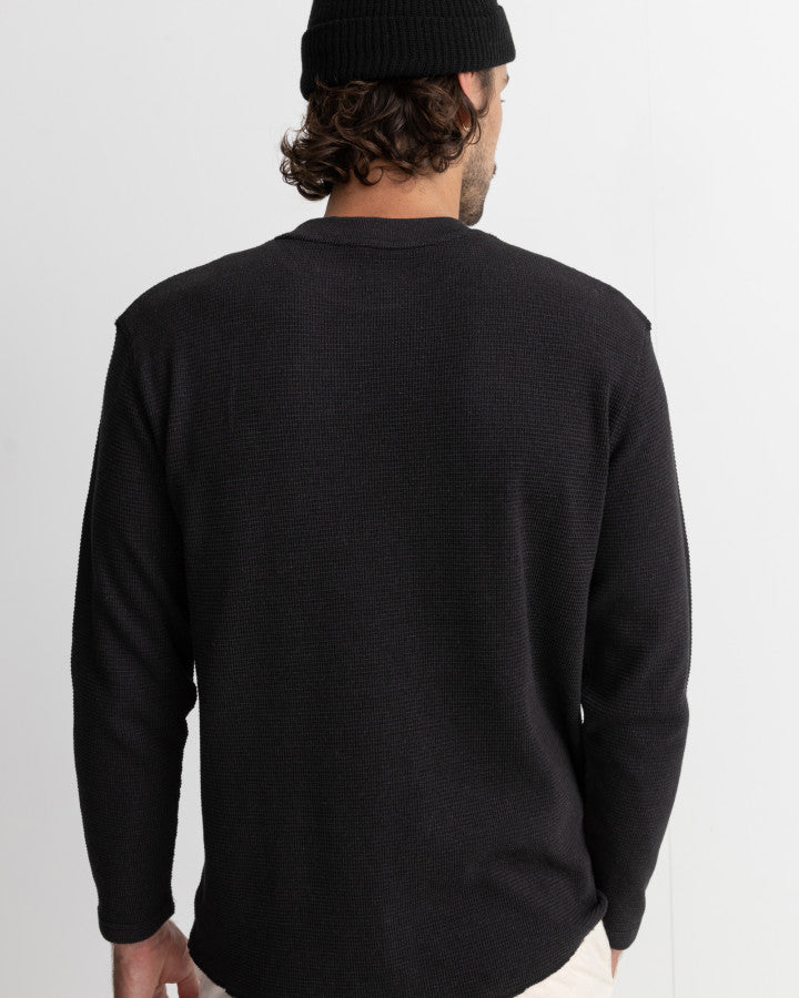 CLASSIC WAFFLE KNIT black