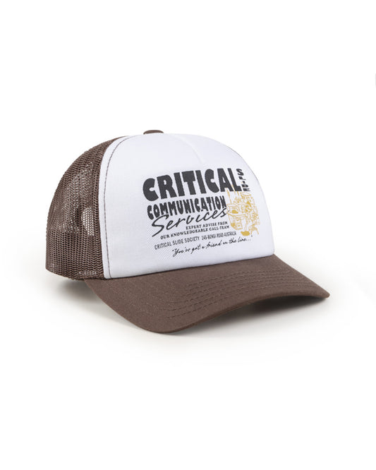 COMMUNICATION TRUCKER brown