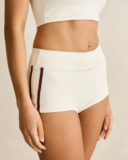 CONTRAST SURF SHORT cream