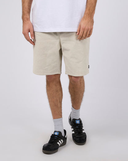 CORD SHORT grey