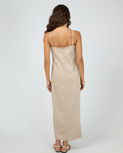 COVE MAXI DRESS beige