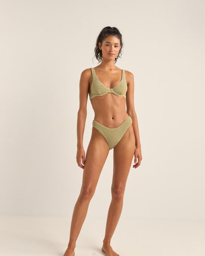 COVE STRIPE HOLIDAY PANT OLIVE