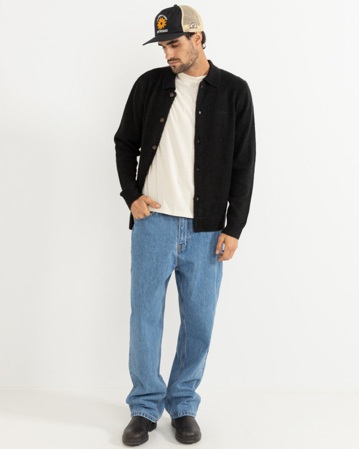 DOWN UNDER TRUCKER CAP BLACK