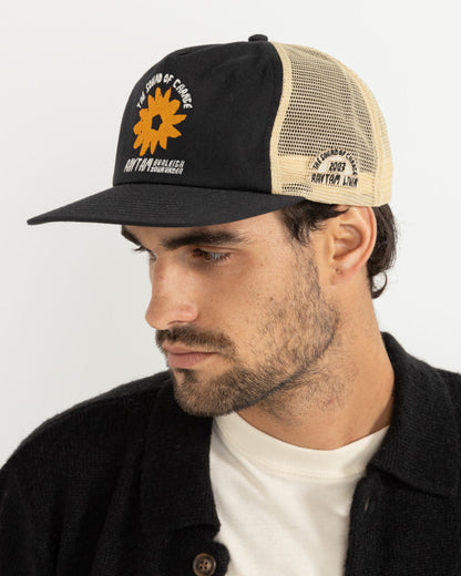 DOWN UNDER TRUCKER CAP BLACK