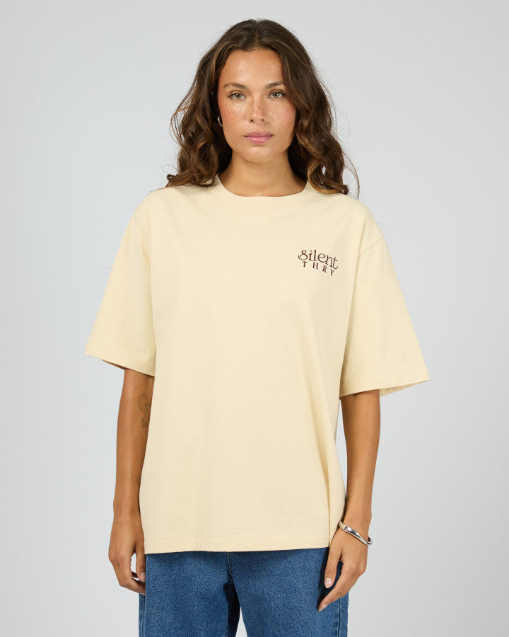 DREAMS OVERSIZED TEE butter