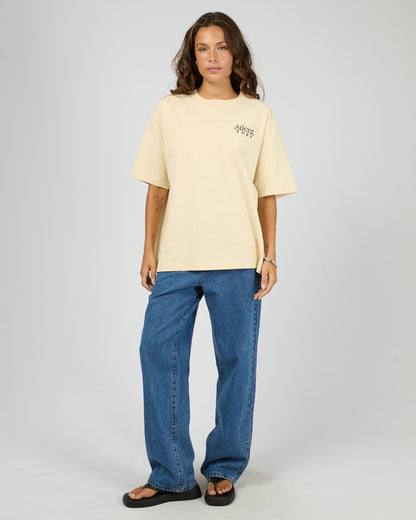 DREAMS OVERSIZED TEE butter