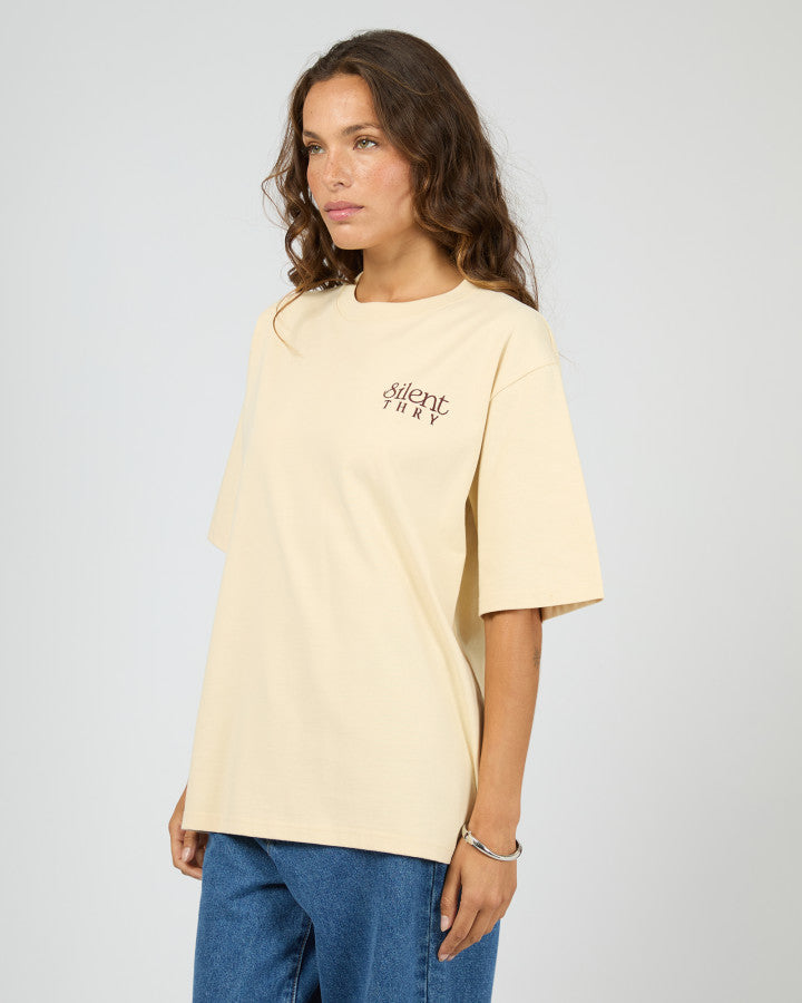 DREAMS OVERSIZED TEE butter